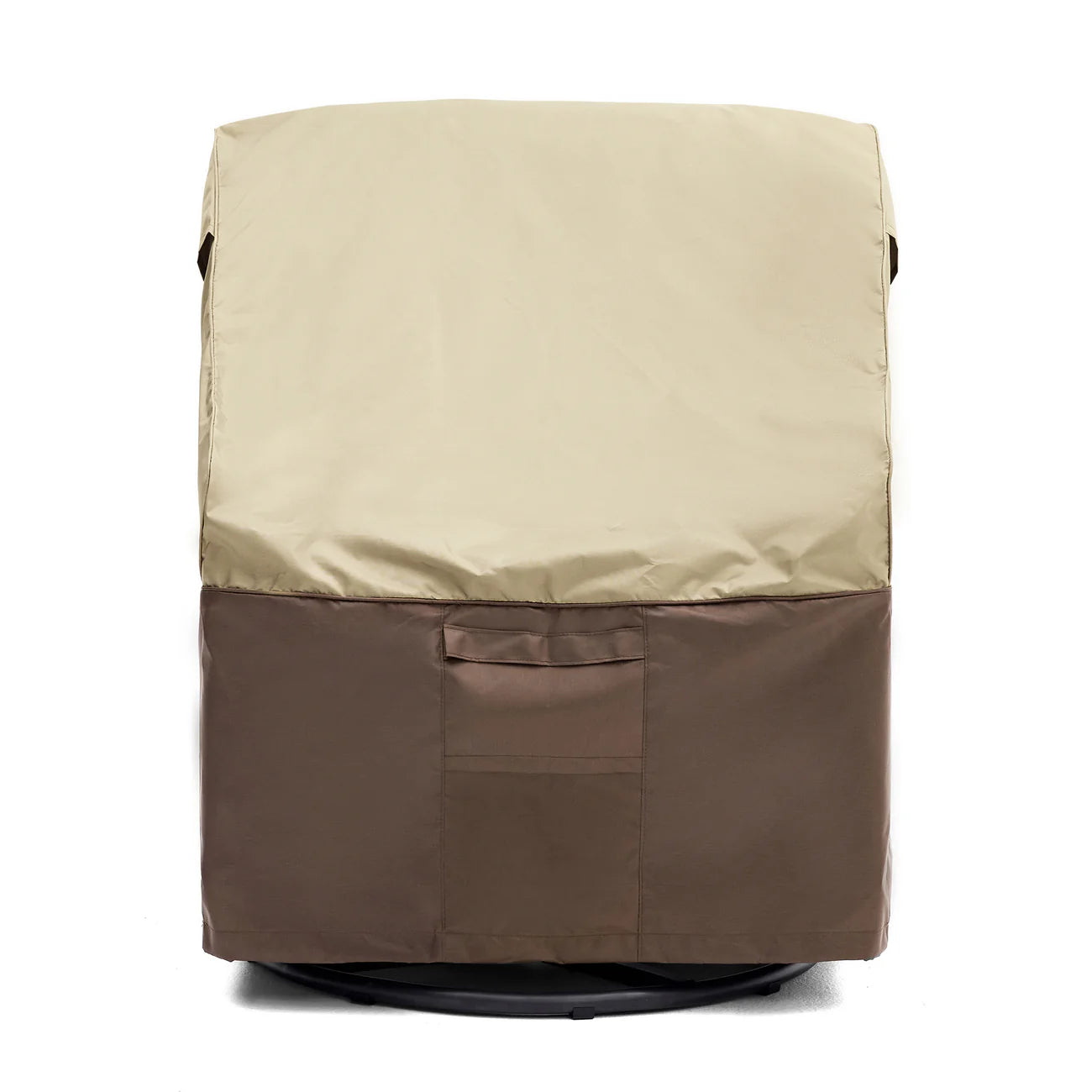 100% Waterproof Outdoor Cover for Patio Chair, Beige & Brown